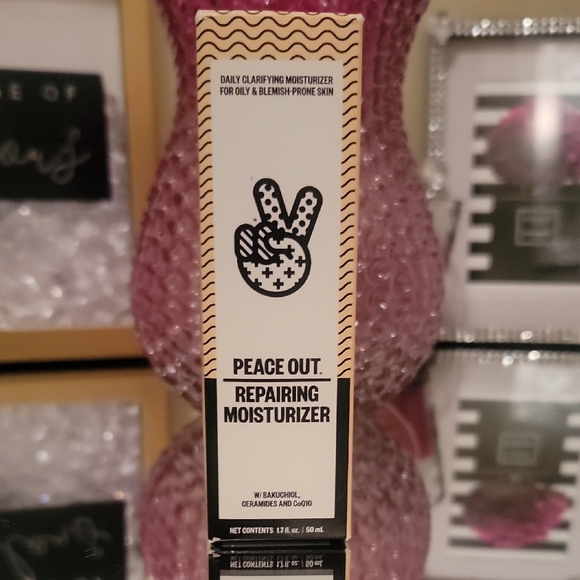Peace Out Other - Peace Out Repairing Moisturizer.1.7 Oz. Full Sized. Never Used.